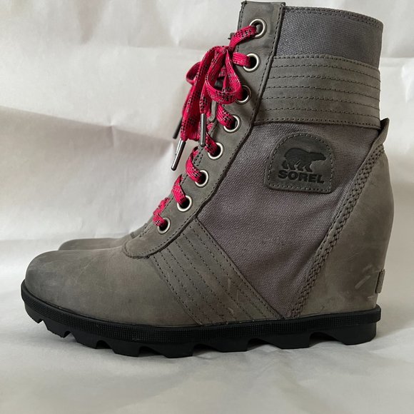 Sorel Lexie Wedge Boot EUC 10.5 - Picture 4 of 7
